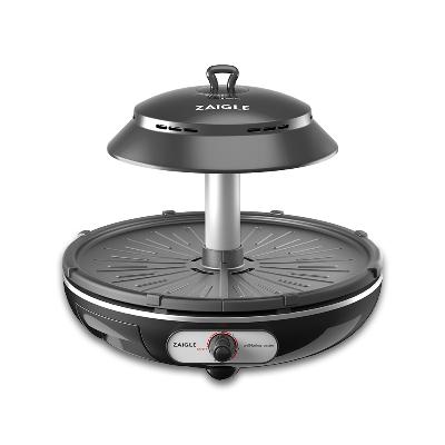 자이글 미니 냄새 연기 기름튐없는 원형 전기그릴