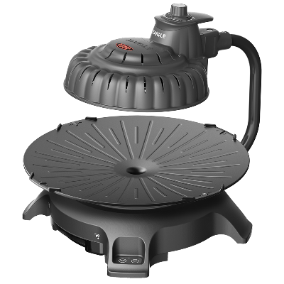 자이글 슈퍼 냄새 연기 기름튐은 물론 더욱 넓어진 대형팬으로 풍성한 요리가 가능한 전기그릴