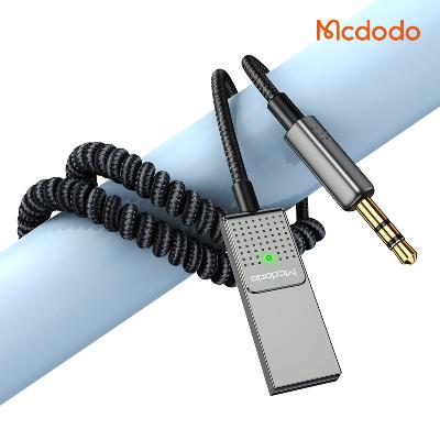 맥도도 차량용 블루투스5.1 핸즈프리 자동차 AUX 오디오 수신 리시버