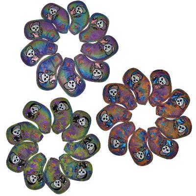 [도담스포츠] 카멜레온 스컬 아이언커버 골프헤드커버 9개세트 색상 택1