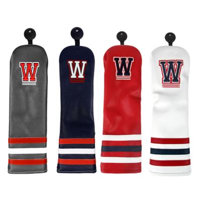 [도담스포츠] 고급형 D 스트라이프 우드 헤드커버 색상 택1