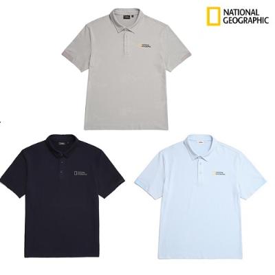 [내셔널지오그래픽] 코트나 스몰로고 피케(카라) 반팔티셔츠 N236MPL210