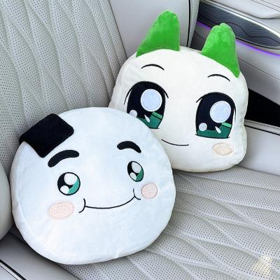 귀여운 쿵야 레스토랑즈 캐릭터 차량용 목베개 목쿠션 / 자동차 용품 헤드레스트 여행