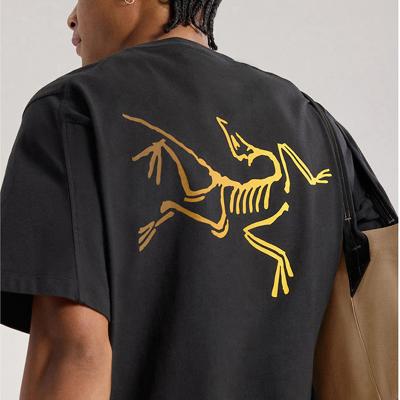 [아크테릭스] [병행수입] 크래그 SL 코튼 로고 티셔츠_블랙/화이트