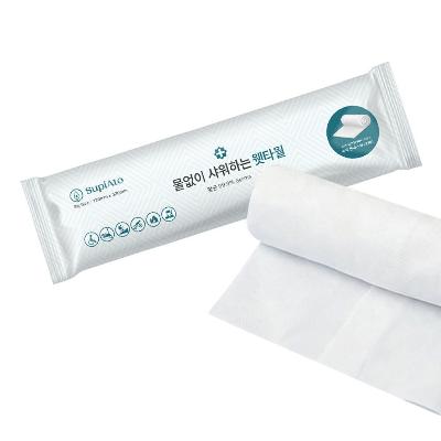 [수피아토] 물없이 샤워하는 웻타월 대형 화이트 1세트 (10개)