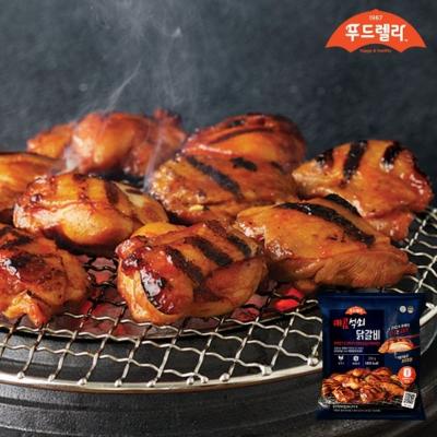 ★간편식 특가★[푸드렐라] 매콤 석쇠 닭갈비 300g x 4팩