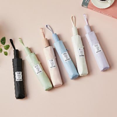 [UV 헌터스] 3단 자동 암막 양우산 가벼운 99.9% 자외선차단 튼튼한 방수 발수