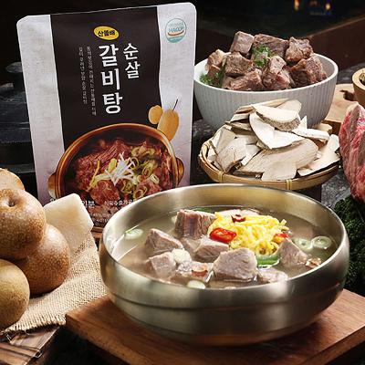 [산똘배] 순살 갈비탕 800g x 6개