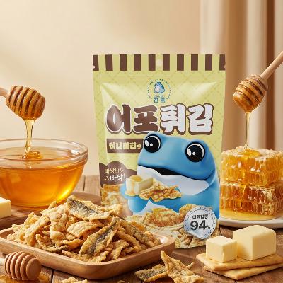 진로 어포튀김 허니버터맛 60g