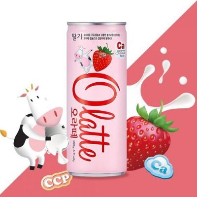 오라떼 240ml 캔 30입 1박스 딸기/애플/피치 3종 택1