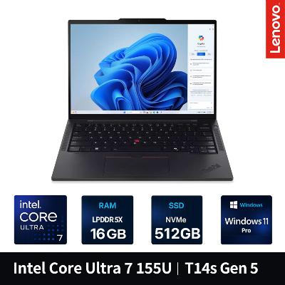 레노버 Thinkpad T14s Gen 5 (Ultra 7 155H/16GB/512GB/14 WUXGA/Win11Pro)