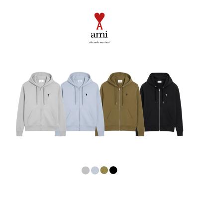 [AMI] 아미 후드집업